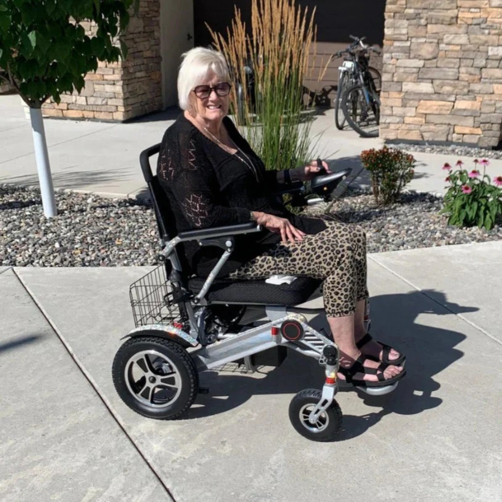 Electric Wheelchair foldable